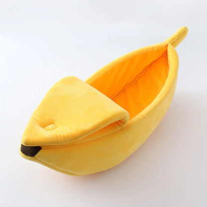 Portable Banana Cat Bed